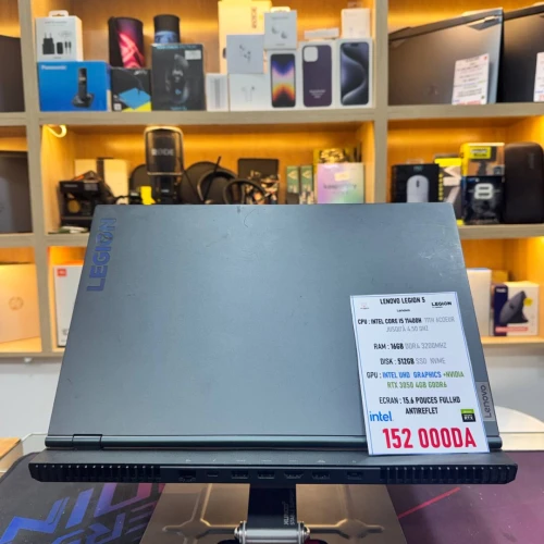 LENOVO LEGION 5 I5 11400H NVIDIA RTX 3050 16GB RAM 512GB SSD 