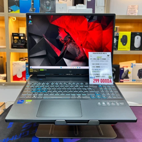 ACER PREDATO HELIOS NEO 16 I7 13700HX NVIDIA RTX 4060 32GB RAM DDR5 1TB SSD ECRAN WQHD 165HZ