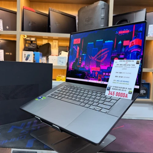 ASUS ROG ZEPHYRUS G16 INTEL CORE ULTRA 7 155H NVIDIA RTX 4060 16GB RAM 512GB SSD  OLED 100%DCI-P3