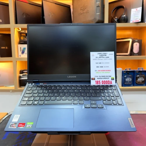 LENOVO LEGION 5 AMD RYZEN 5 5600H NVIDIA RTX 3060 16GB RAM 512GB SSD