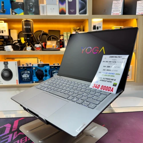 LENOVO YOGA PRO 7 INTEL CORE 9 ULTRA 185H NVIDIA RTX 4060 32GB RAM 1TB SSD