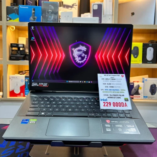 MSI GP66 I7 11800H NVIDIA RTX 3070 16GB RAM 512GB SSD NEUF SOUS EMBALLAGE 