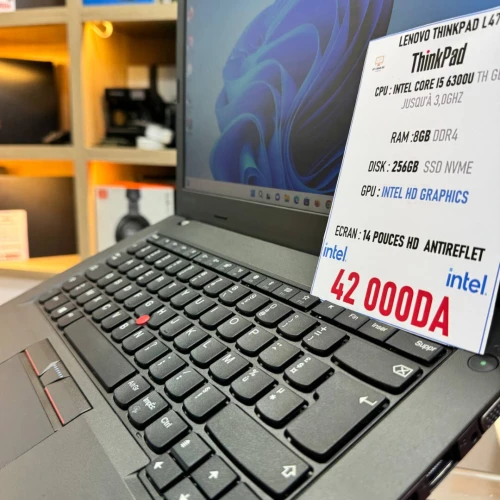 LENOVO THINKPAD L470 I5 6300U 6TH GEN 8GB RAM 256GB SSD