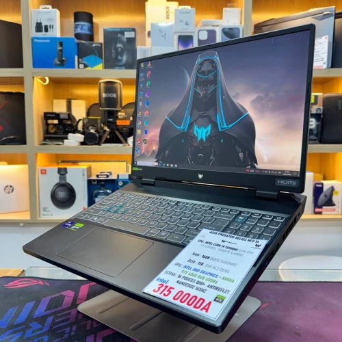 ACER PREDATOR HELIOS NEO 16 I9 13900HX NVIDIA RTX 4060 8GB GDDR6  16GB RAM DDR5 1TB SSD ECRAN 16 QHD