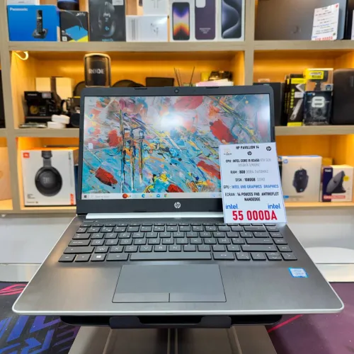 HP PAVILLION 14 INTEL CORE I5 8265U 8GB RAM 1TB SSHD ECRAN 14 POUCES FHD