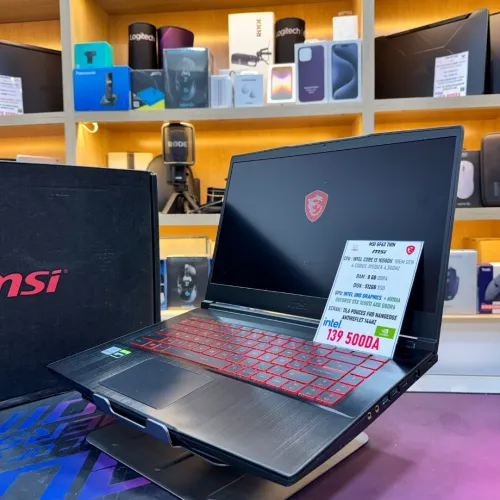 MSI GF63 I5 10500H NVIDIA GTX 1650TI 8GB RAM 512GB SSD 