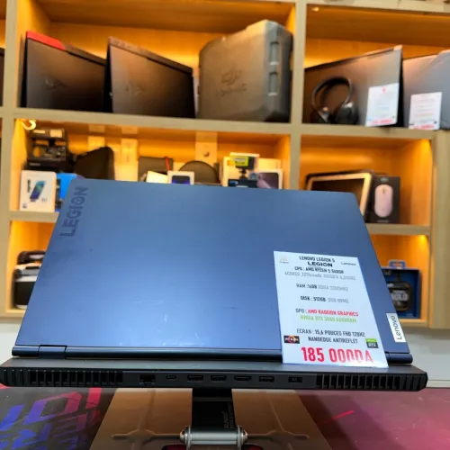 LENOVO LEGION 5 AMD RYZEN 5 5600H NVIDIA RTX 3060 16GB RAM 512GB SSD