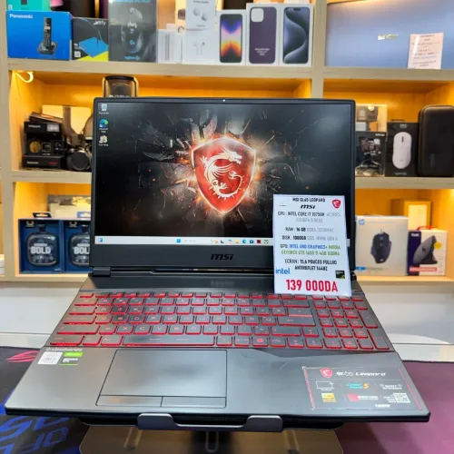 MSI GL65 I7 10750H NVIDIA GTX 1650TI  16GB RAM 1TB SSD ECRAN 144HZ