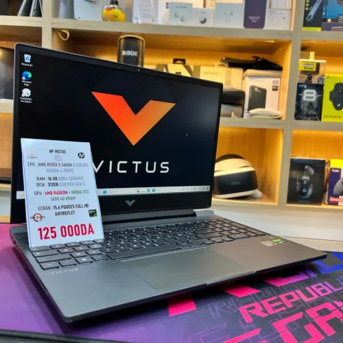 HP VICTUS 15 RYZEN 5 5600H NVIDIA GTX 1650 16GB RAM 512GB SSD