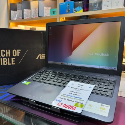 ASUS X543U I3 6006U NVIDIA GEFORCE MX110 8GB RAM 512GB SSD SOUS EMBBALAGE 