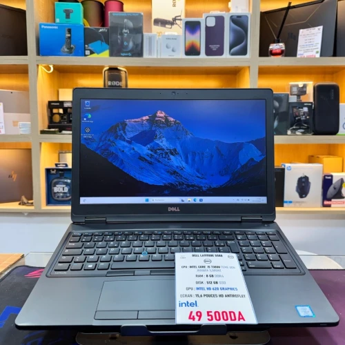 DELL LATITUDE 5580 I5 7300U 7TH GEN 8GB RAM 256GB SSD ECRAN 15 POUCES 