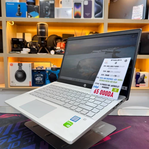 HP PAVILLION 14 I7 8550U NVIDIA MX150 8GB RAM 256GB SSD +1TB HDD  