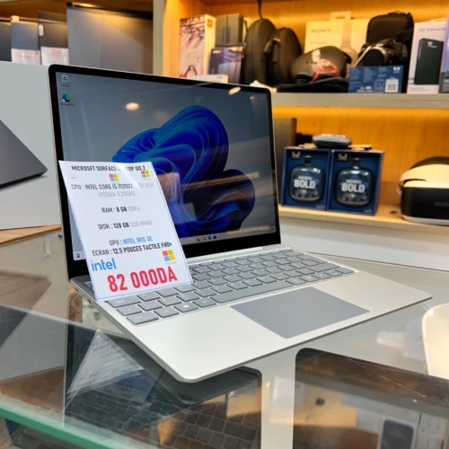 MICROSOFT SURFACE LAPTOP GO 2 I5 11TH GEN 8GB RAM 128GB SSD ÉCRAN FHD+ TACTILE 