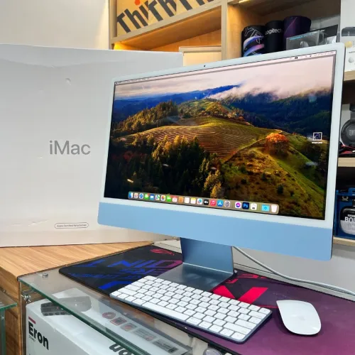 IMAC 2021 M1 8GB RAM 256GB SSD 8C/7C SOUS EMBALLAGE 