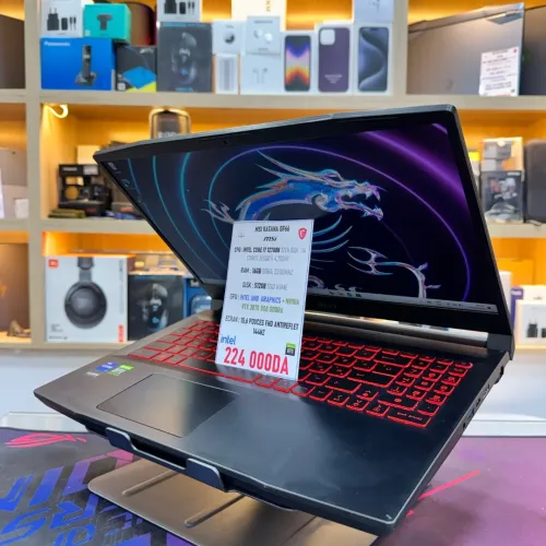 MSI GF66 I7 12700H NVIDIA RTX 3070 16GB RAM 512GB SSD ECRAB 144HZ 