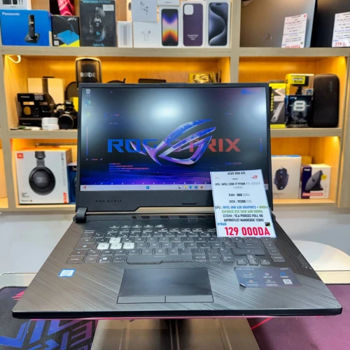 ASUS ROG STRIX G15 I7 9750H NVIDIA GTX 1650 8GB RAM 512GB SSD