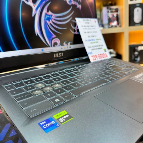 MSI CYBORG 15 INTEL CORE I7 12650H NVIDIA RTX 4060 16GB RAM 512GB SSD
