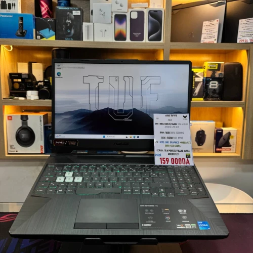 ASUS TUF F15 I5 11400H NVIDIA RTX 3050 16GB RAM 512GB SSD ECRAN 144HZ 