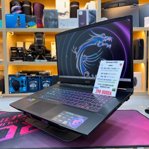 MSI KATANA 17 I7 12650H NVIDIA RTX 4070 16GB RAM 1TB SSD 
