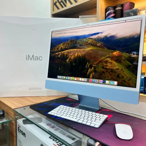 IMAC 2021 M1 8GB RAM 256GB SSD 8C/7C SOUS EMBALLAGE 
