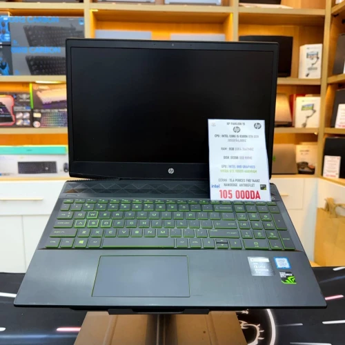 LAPTOP HP PAVILION 15 I5 3800H 8GB 512SSD GTX1050TI 4GBVRAM 15.6' 144HZ