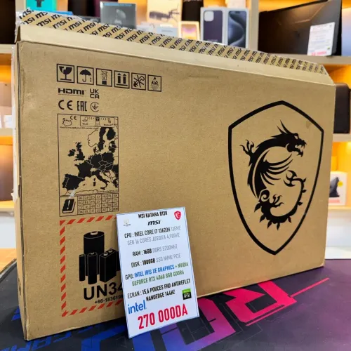 MSI KATANA B13V I7 13620H NVIDIA RTX 4060 16GB RAM 1TB SSD 144HZ