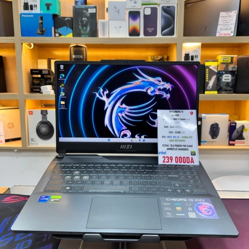MSI CYBORG 15 INTEL CORE I7 12650H NVIDIA RTX 4060 16GB RAM 512GB SSD