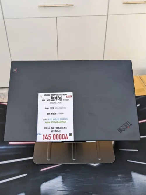 LENOVO THINKPAD X1 EXTREME CORE I7 9750H 32GB 512SSD GTX1650 4GBVRAM 15.6''