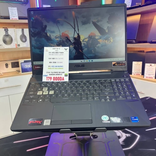 ASUS TUS GAMING RYZEN 7 5800H 16GB 512SSD RTX3060 6GBVRAM 15.6'' FHD 144HZ