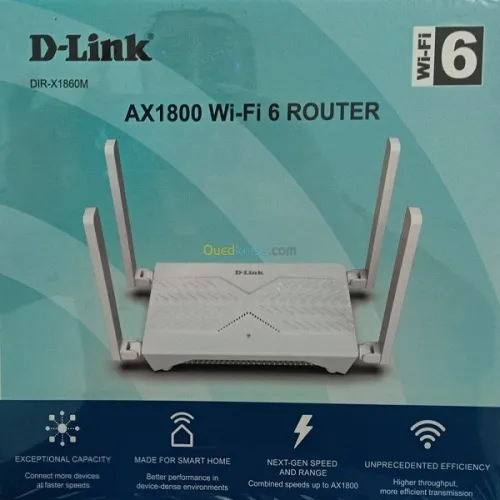 Roteur D-link AX1800 Wifi 6 Dir-X1860M
