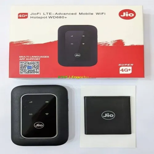 MODEM 4G MF680S JIO AVEC BATTERIE POUR TOUTE LES PUCES