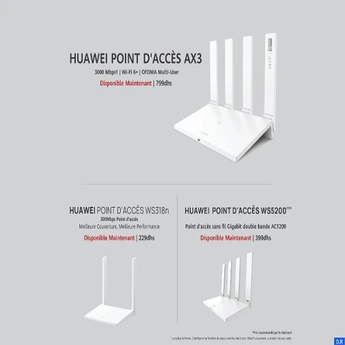 HUAWEI WIFI AX3 ROUTEUR AMPLIFICATEUR (DUAL-CORE) (WS7100