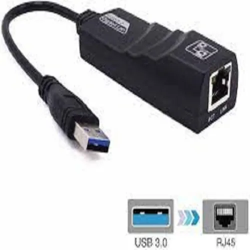Adaptateur Ethernet Carte réseau USB 2.0 10/100/1000Mbps PC-LAPTOP-Démo RG45