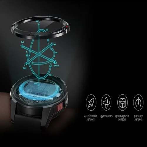 Mibro GS active smartwatch GPS positionnement 1000 nits 1,3 pouces AMOLED écran 5atm