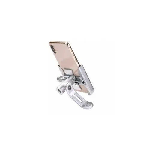 SUPPORT TELEPHONE SMART PHONE POUR MOTO METALIQUE