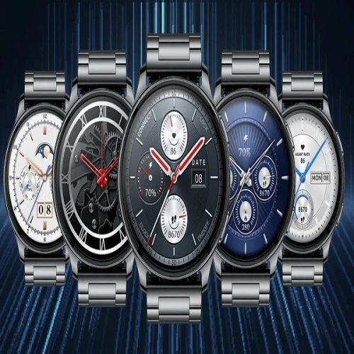 Smart Watch Amazfit-Montre Connectée Pop 3R Android et IOS, Plus de 100 Modes Sportifs, Amoled