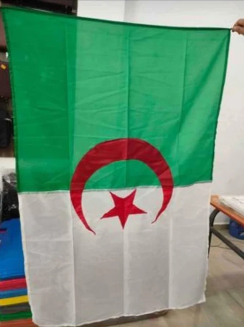 Drapeau algérien vente en gros /super gros uniquement 