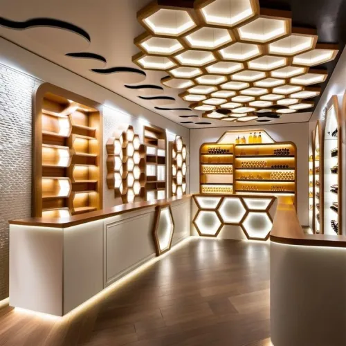 Aménagement Magasin Showroom Stand & Présentoirs    تهيئة المحلات والمساحات التجارية والمعارض بطريقة عصرية واحترافية