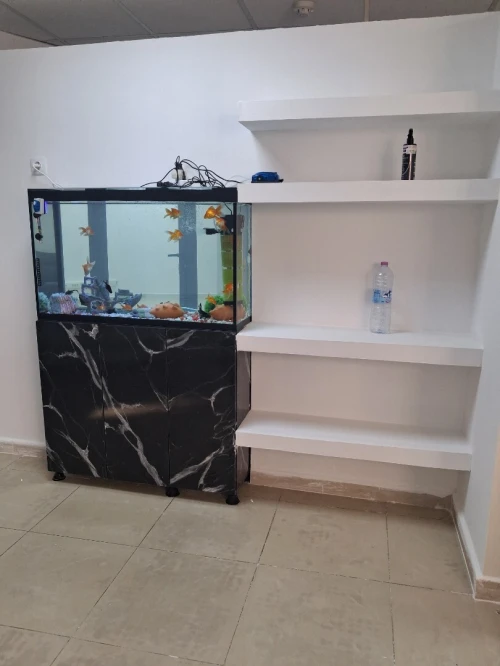 Aquarium avec meuble Haute Finition 1m