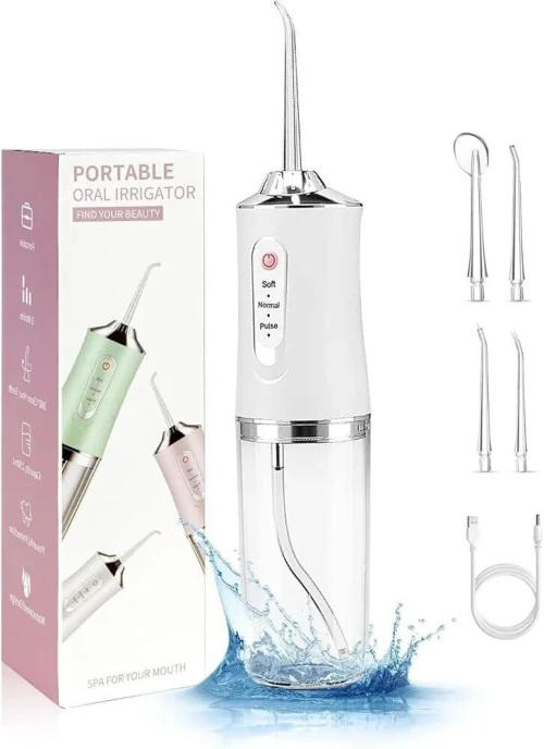 Hudropulseur dentaire , ( rechargeable USB )/خيط الأسنان المائي