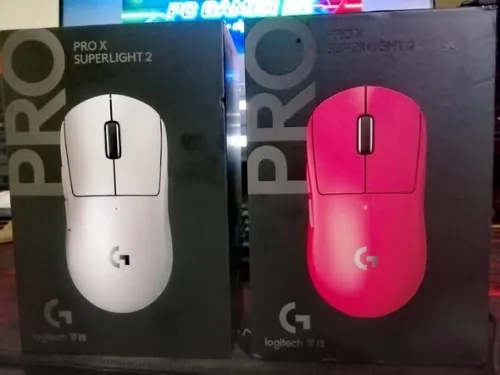 LOGITECH G PRO X SUPERLIGHT 2 Pink & White