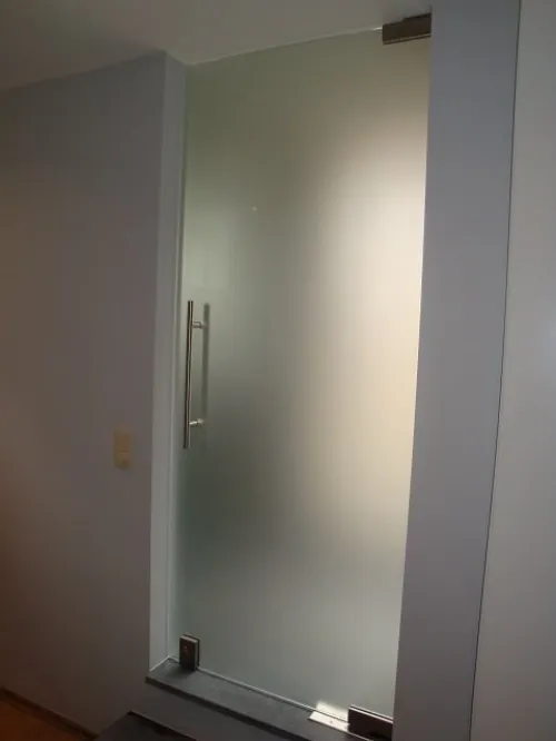 Séparation en verre 