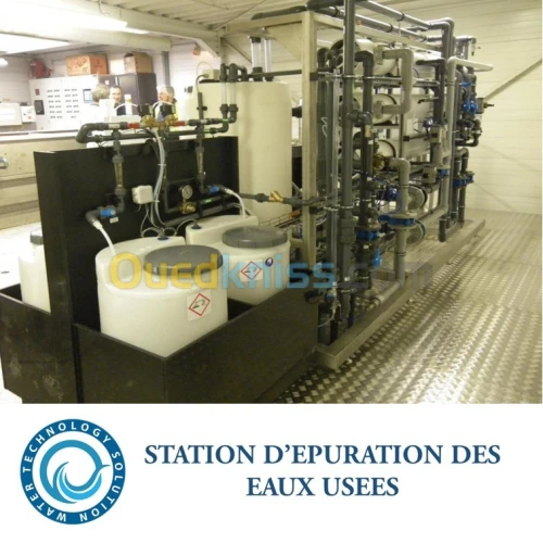 Traitement des eaux usées - Stations d'épuration - STEP - SBR - MBBR - UV - UF