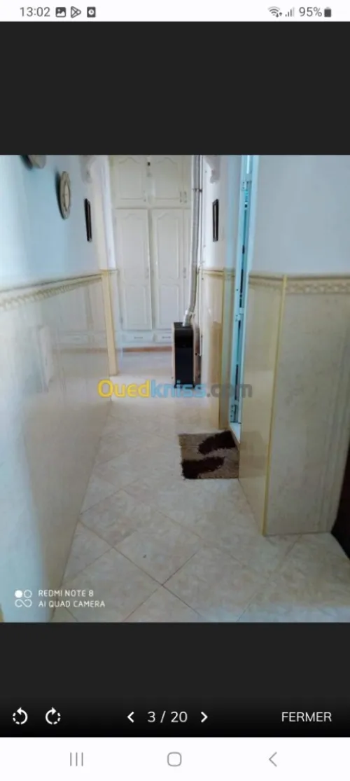Location vacances Appartement F3 Mostaganem Mostaganem