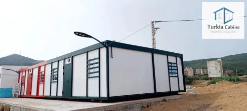 cabine en bois Administratif préfabriquée 