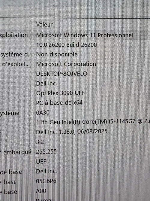 AIO 24" OptiPlex 3090 UFF i5 1145G7 8G 256SSD FHD 100HZ