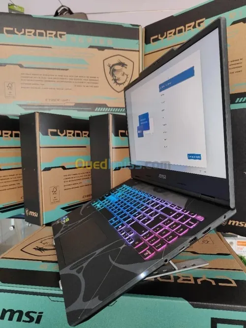 MSI CYBORG 15 i5 1342H 16G 512 SSD NVIDIA RTX 5050 8GB 15.6" FHD 144Hz Neuf