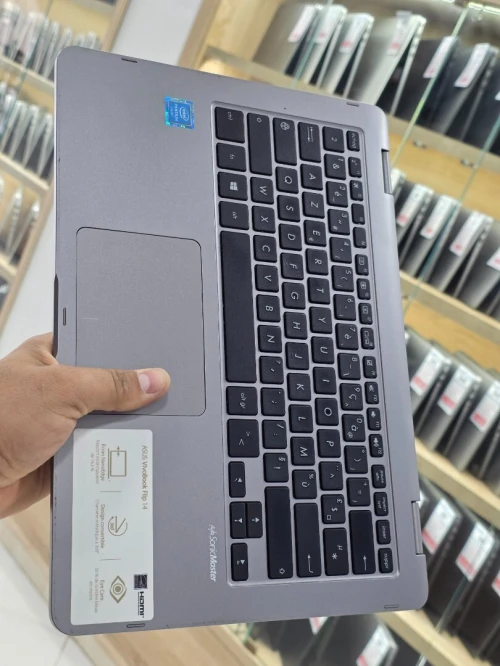 ASUS VivoBook Flip 14 Pentium Silver N5000 4G 64 eMMC 14" HD X360 Tactile