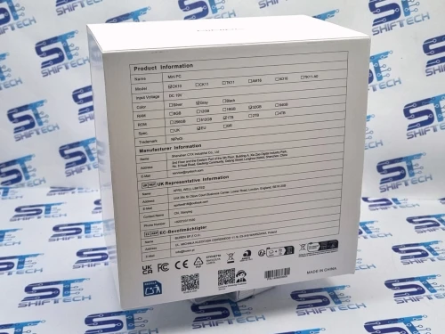 NiPoGi Mini PC CK10 i5 12600H 32G 1TB SSD