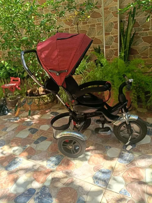 Vélo poussette